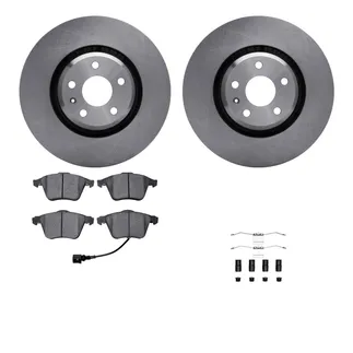 R1 Concepts WFWH1-73065 E- Line Series Brake Rotor W/ Ceramic Brake Pads & Hdw
